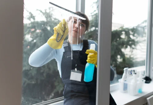 Nettoyage de vitres intérieures et extérieures à Charbuy